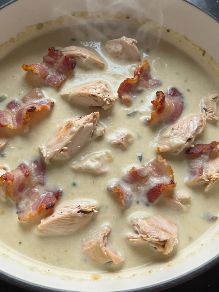 Chicken Bacon Ranch Casserole