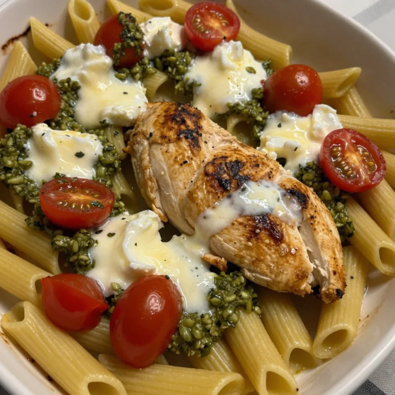 Chicken Pesto Casserole