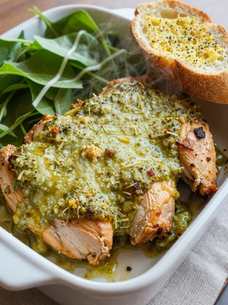 Chicken Pesto Casserole