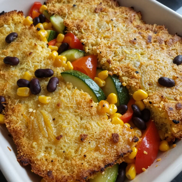 Cornbread Veggie Casserole