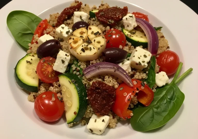 Mediterranean Quinoa Casserole