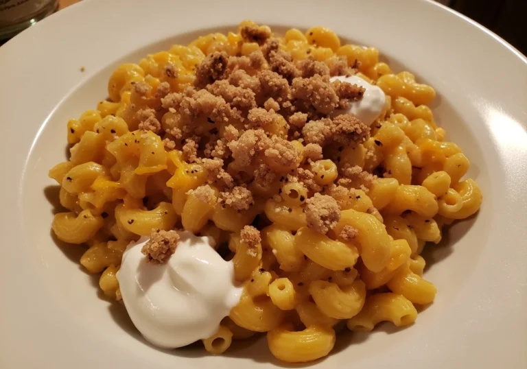 Light Mac & Cheese Casserole