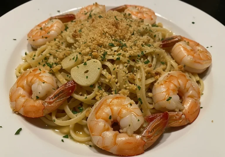 Shrimp Scampi Casserole