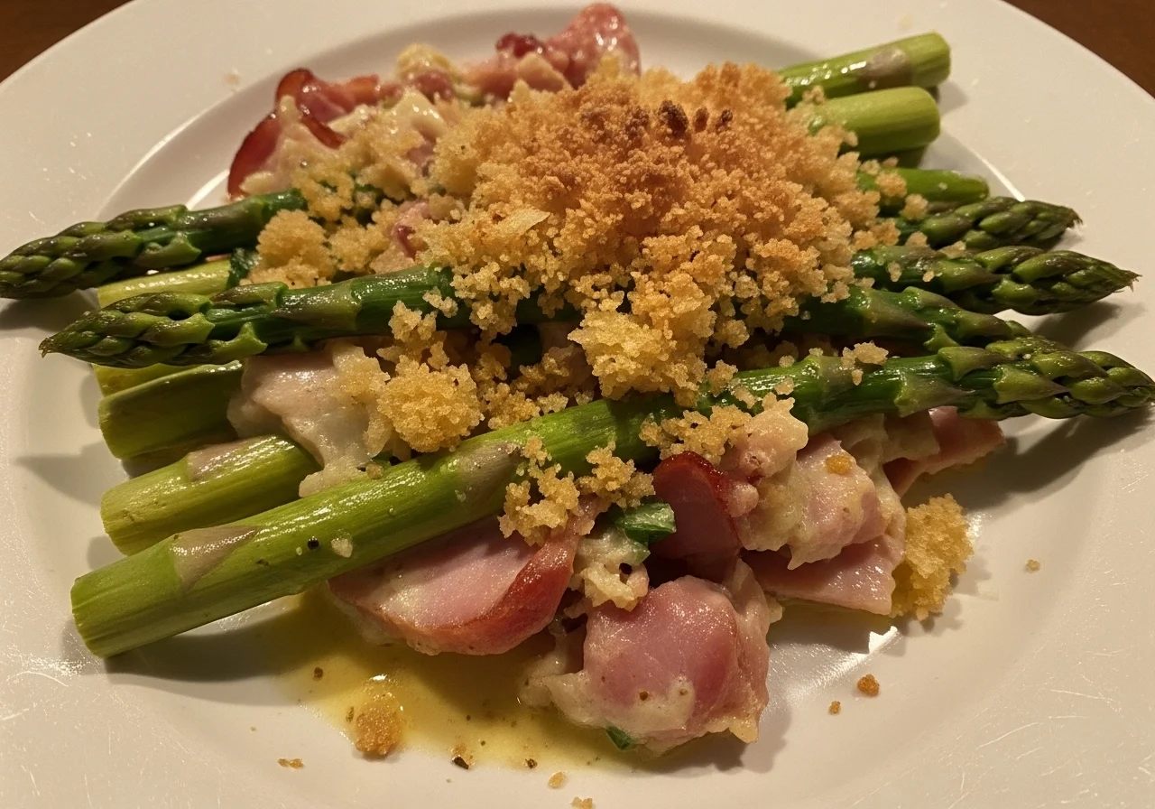 Asparagus Ham Casserole
