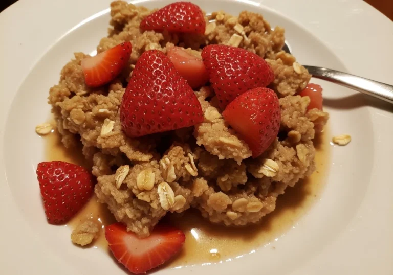 Strawberry Rhubarb Casserole