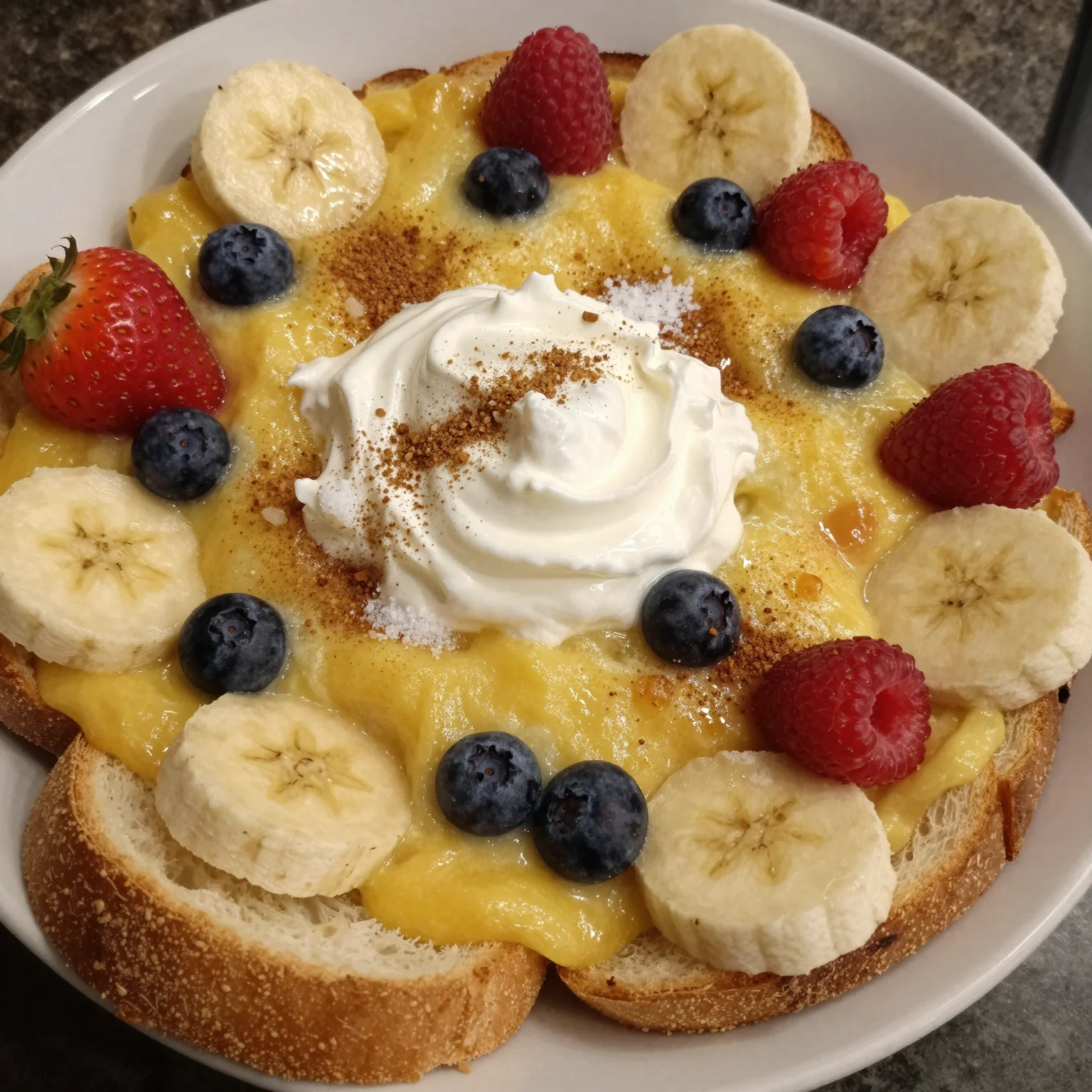Fresh Fruit Breakfast Casserole