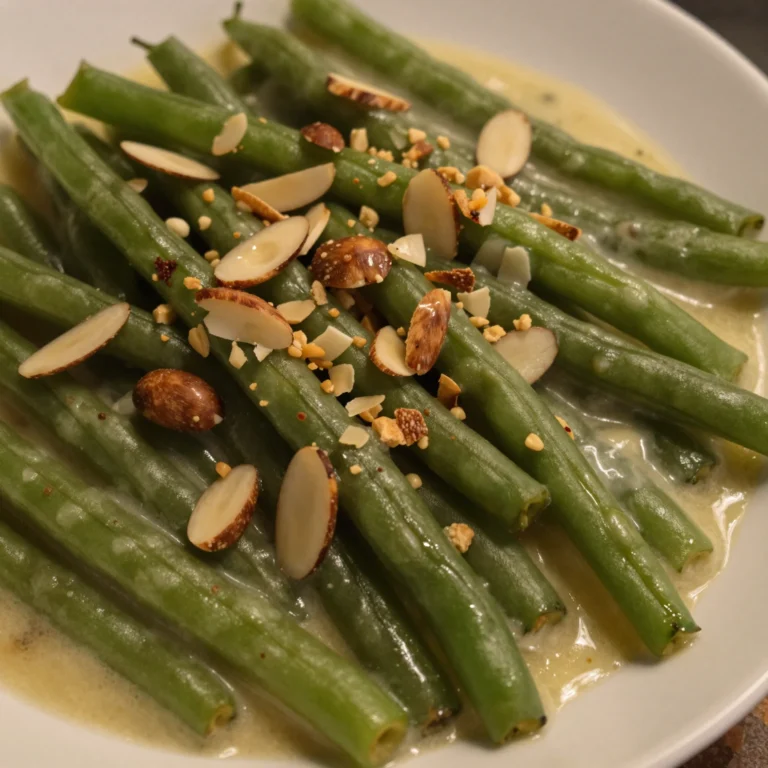 Green Bean Almondine Casserole