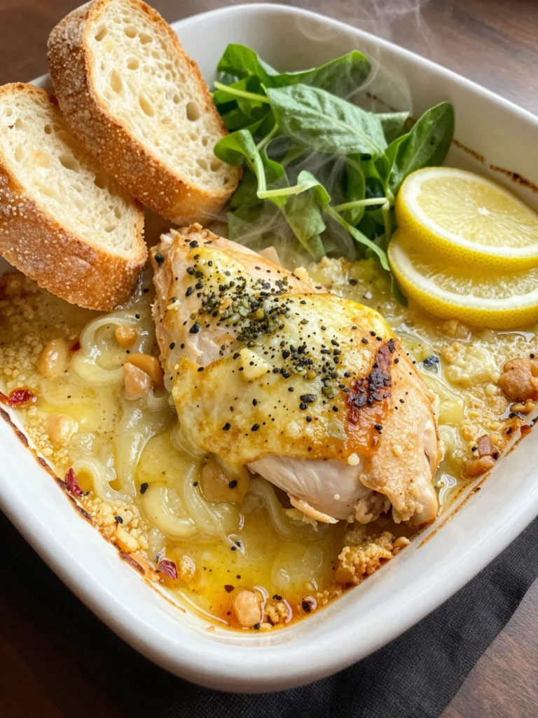 Lemon Herb Chicken Casserole