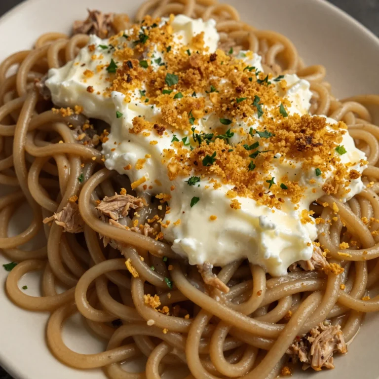 Light Tuna Noodle Casserole