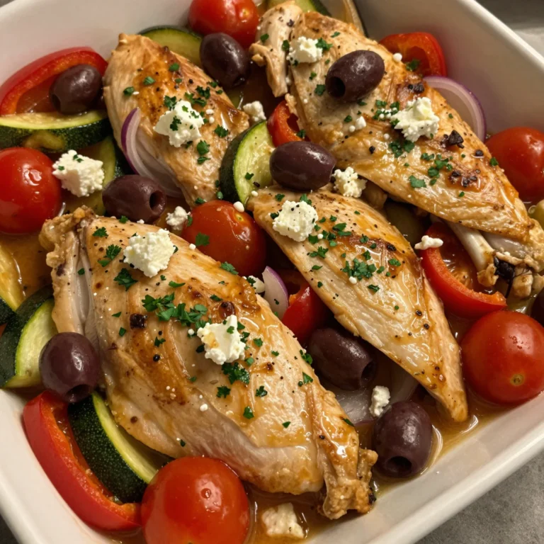 Mediterranean Chicken Casserole