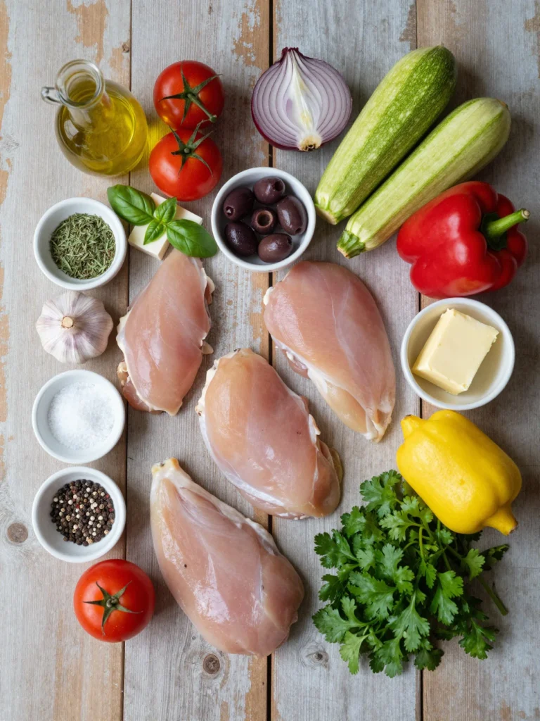 Mediterranean Chicken Casserole