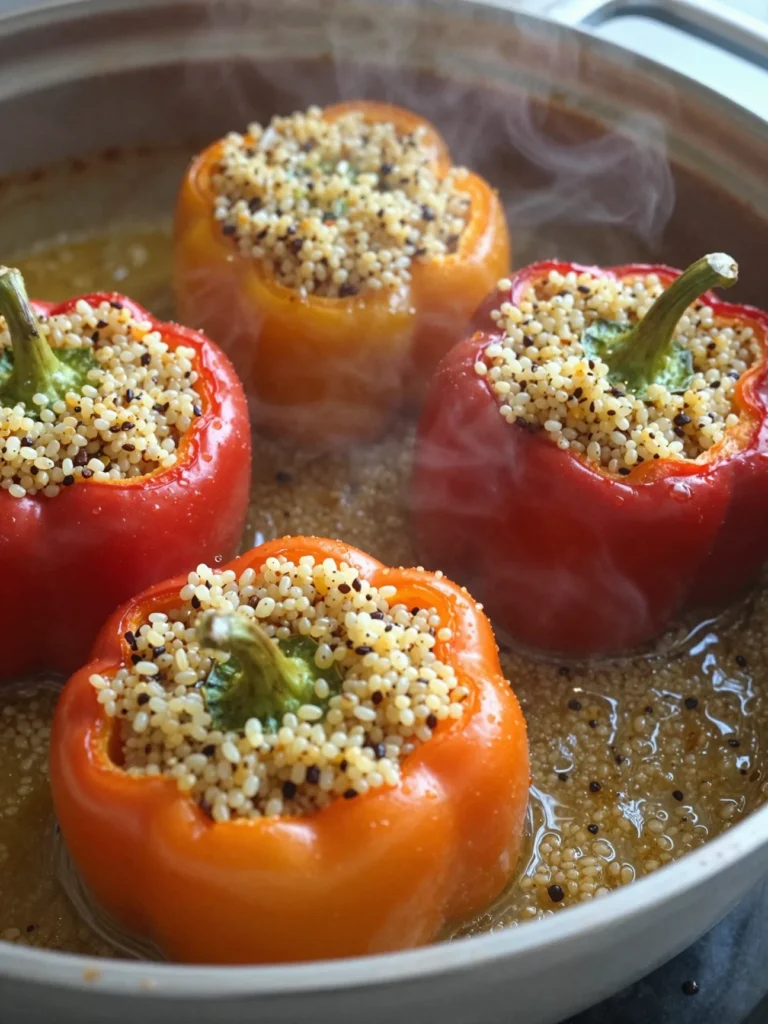 Quinoa Stuffed Pepper Casserole