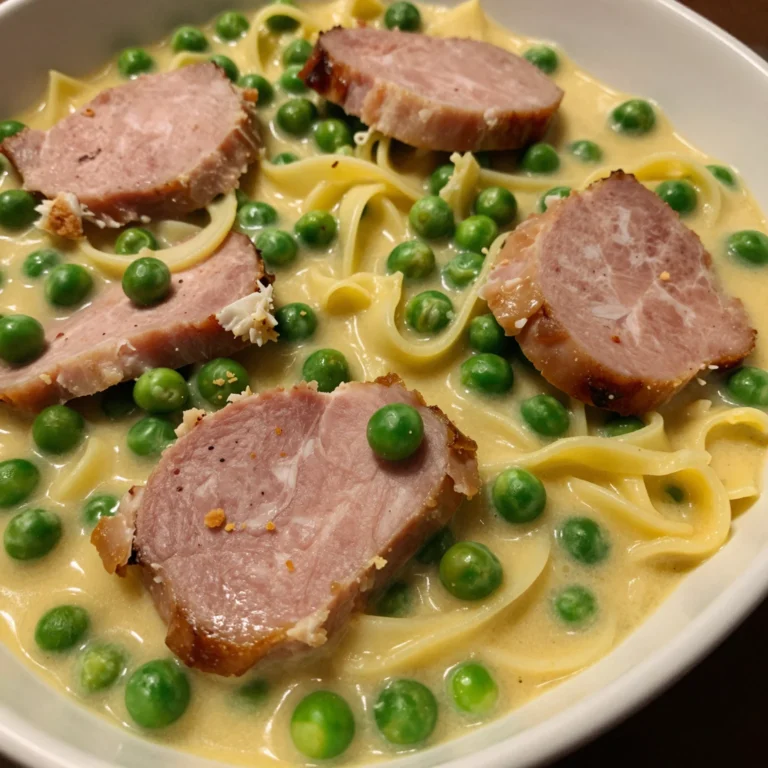 Spring Pea Ham Casserole