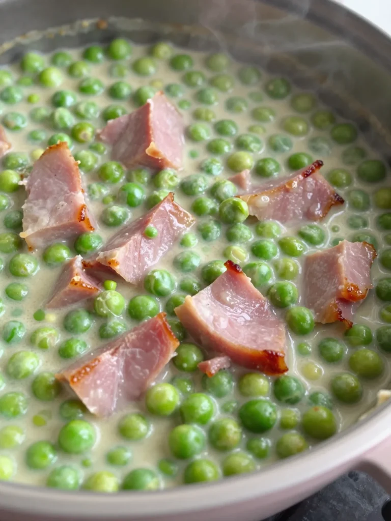 Spring Pea Ham Casserole