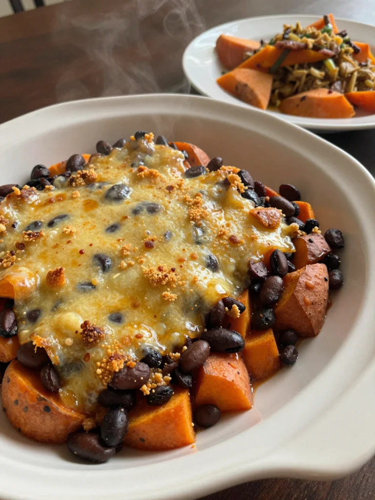 Sweet Potato Black Bean Casserole
