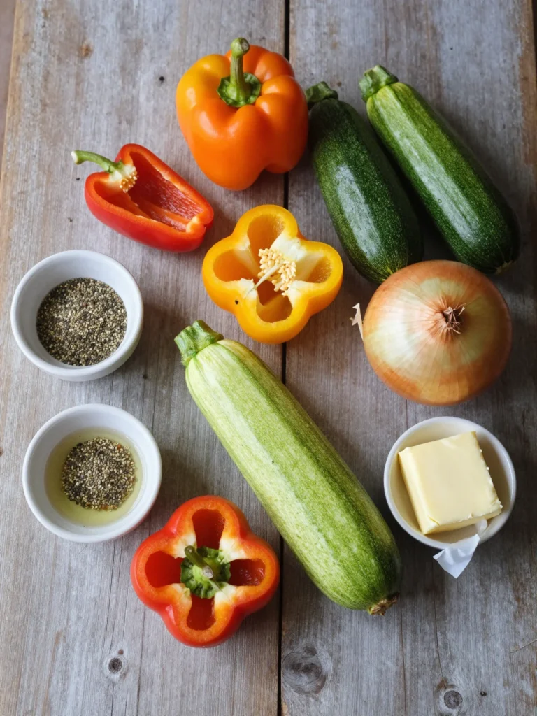 Veggie Fajita Casserole