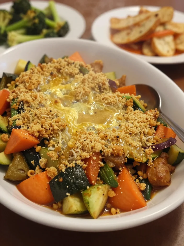 Veggie Fajita Casserole