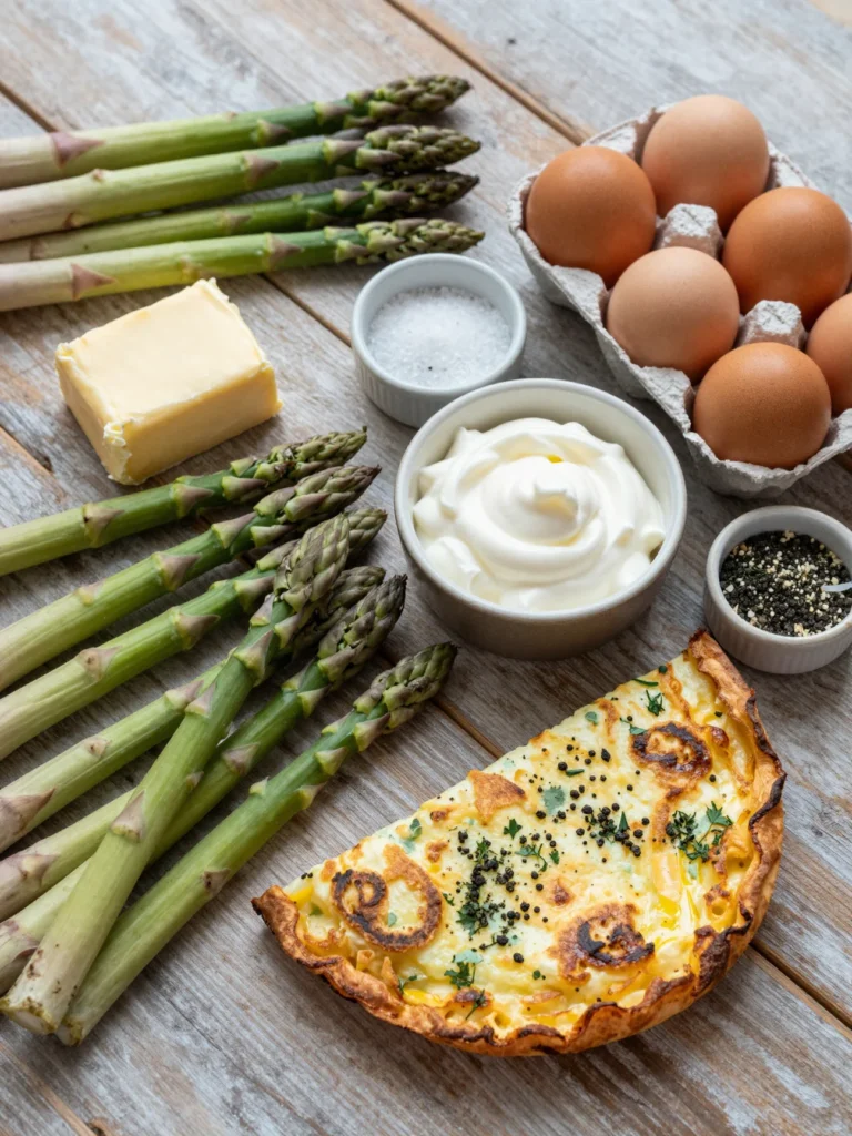 Asparagus and Cheese Frittata