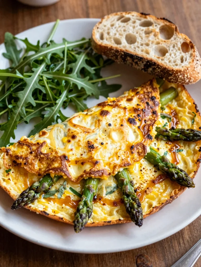 Asparagus and Cheese Frittata