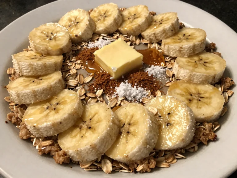 Baked Banana Oatmeal