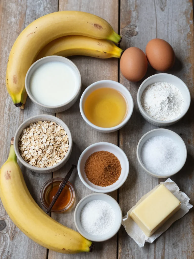 Baked Banana Oatmeal