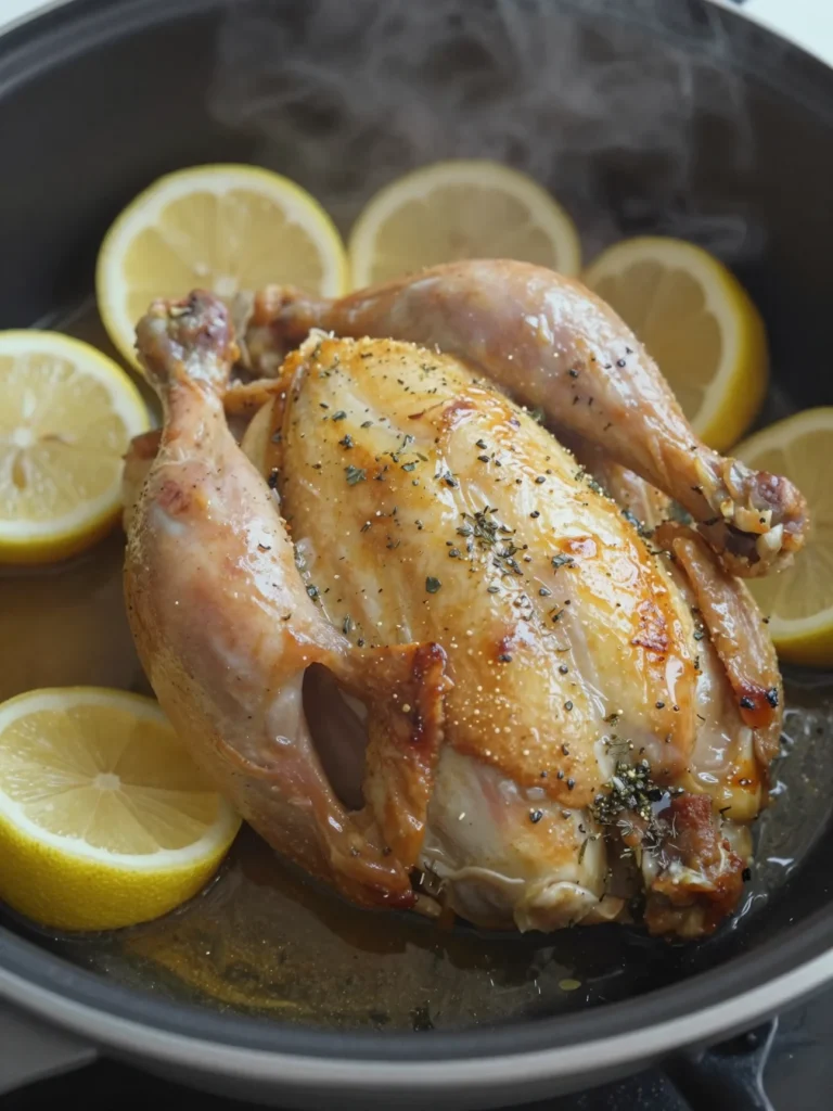 Baked Chicken with Lemon and Herbs
