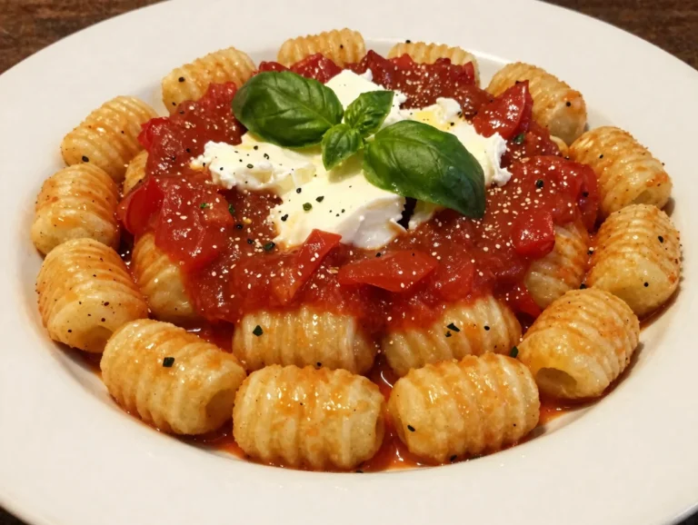 Baked Gnocchi with Tomato Sauce