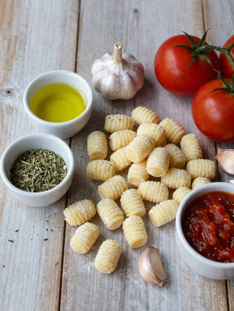 Baked Gnocchi with Tomato Sauce