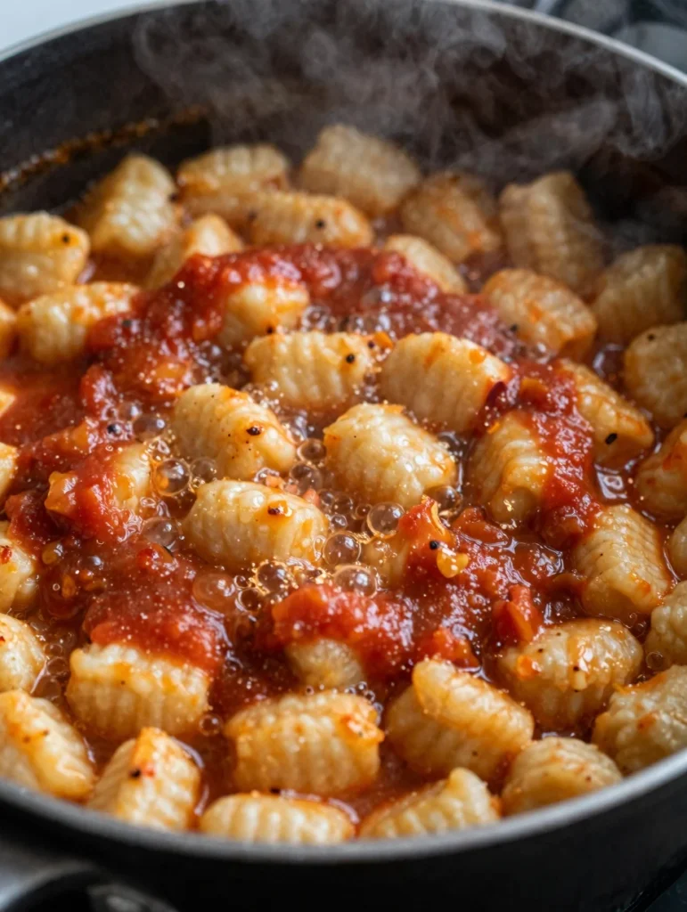 Baked Gnocchi with Tomato Sauce