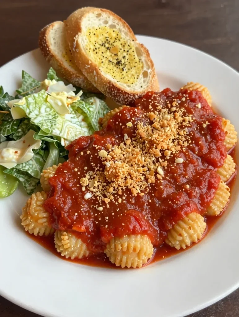 Baked Gnocchi with Tomato Sauce