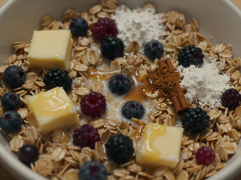Baked Oatmeal with Berries