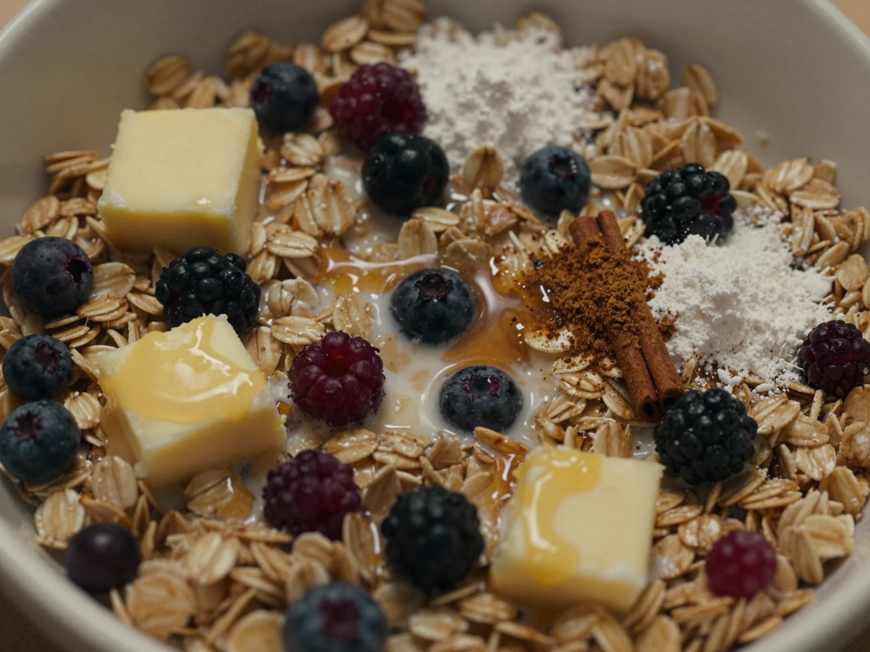 Baked Oatmeal with Berries
