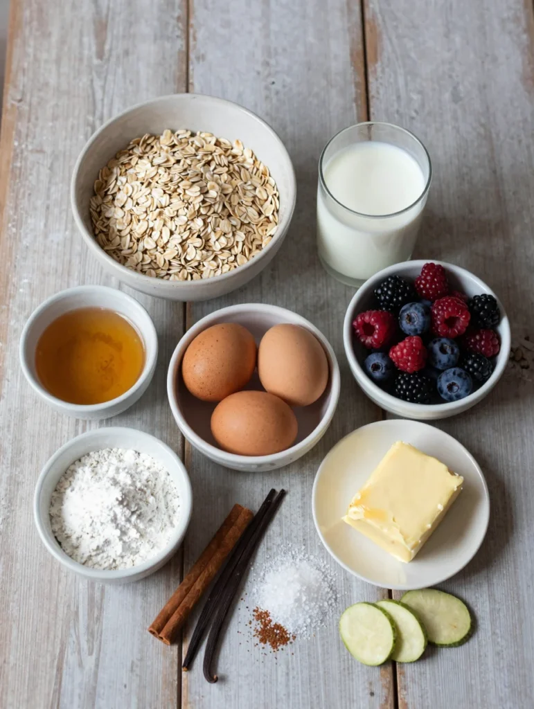 Baked Oatmeal with Berries