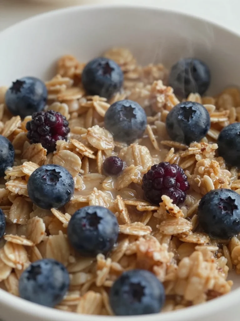 Baked Oatmeal with Berries
