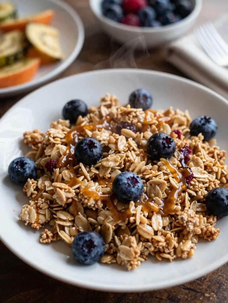 Baked Oatmeal with Berries