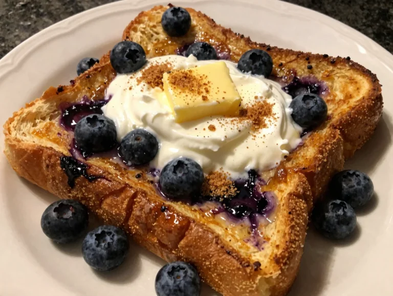 Blueberry French Toast Bake