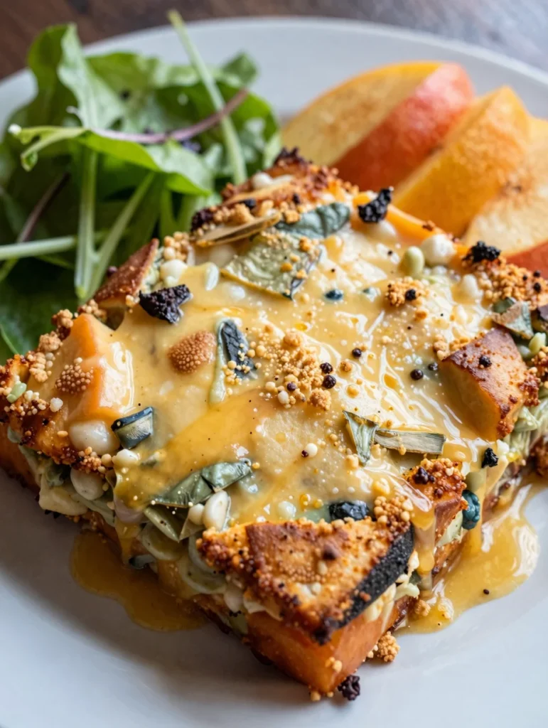 Cheese and Vegetable Strata