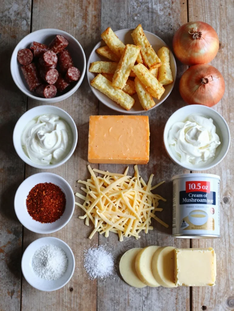Cheesy Sausage Casserole