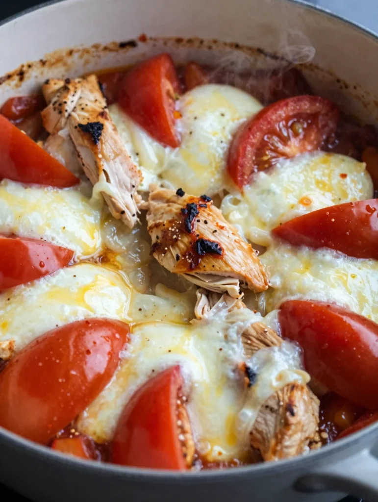 Chicken Caprese Casserole
