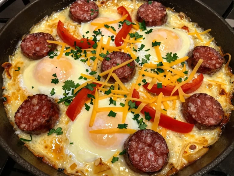 Chorizo and Egg Bake