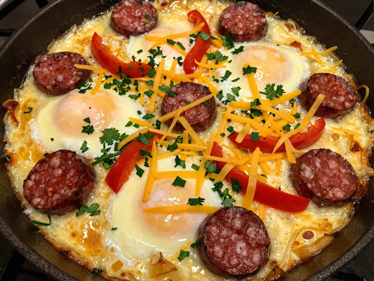 Chorizo and Egg Bake