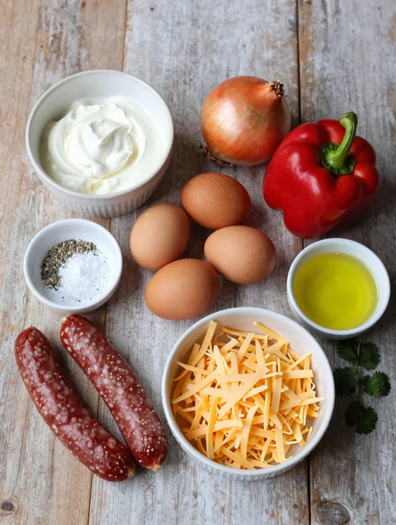 Chorizo and Egg Bake