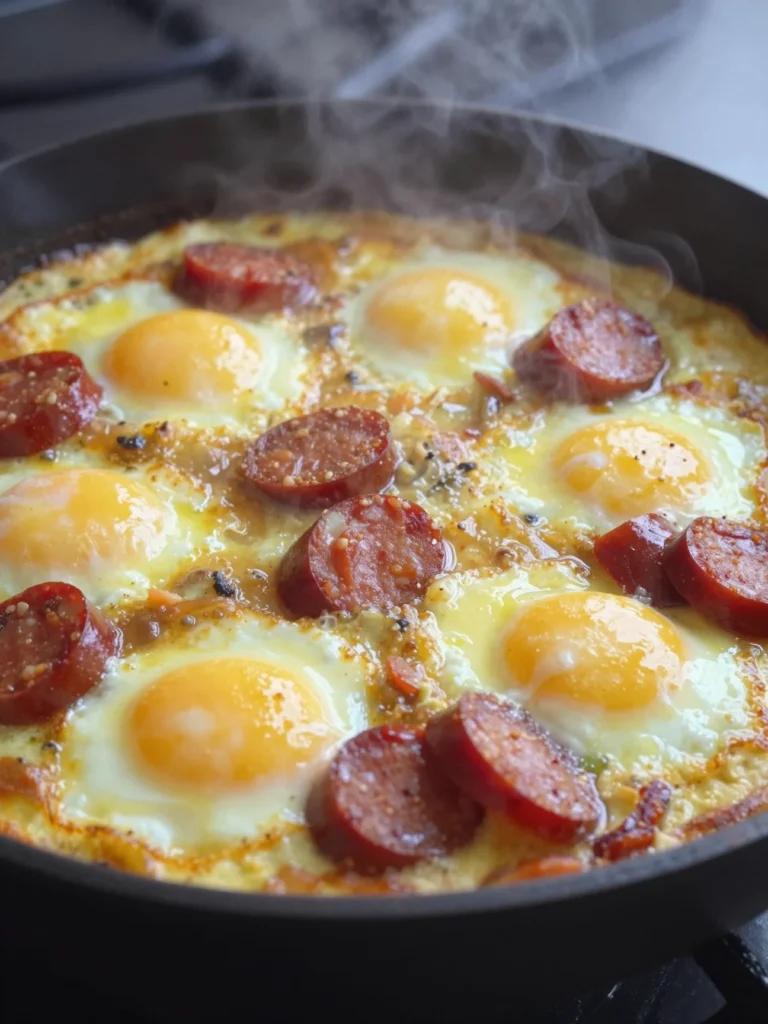 Chorizo and Egg Bake