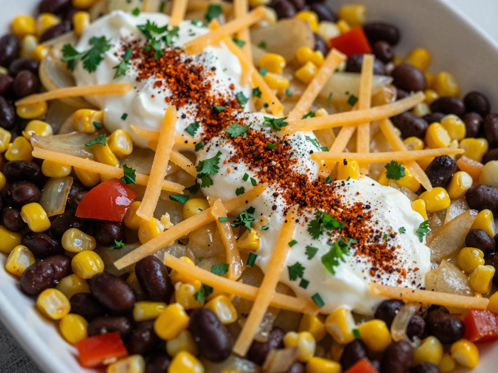 Corn and Black Bean Casserole