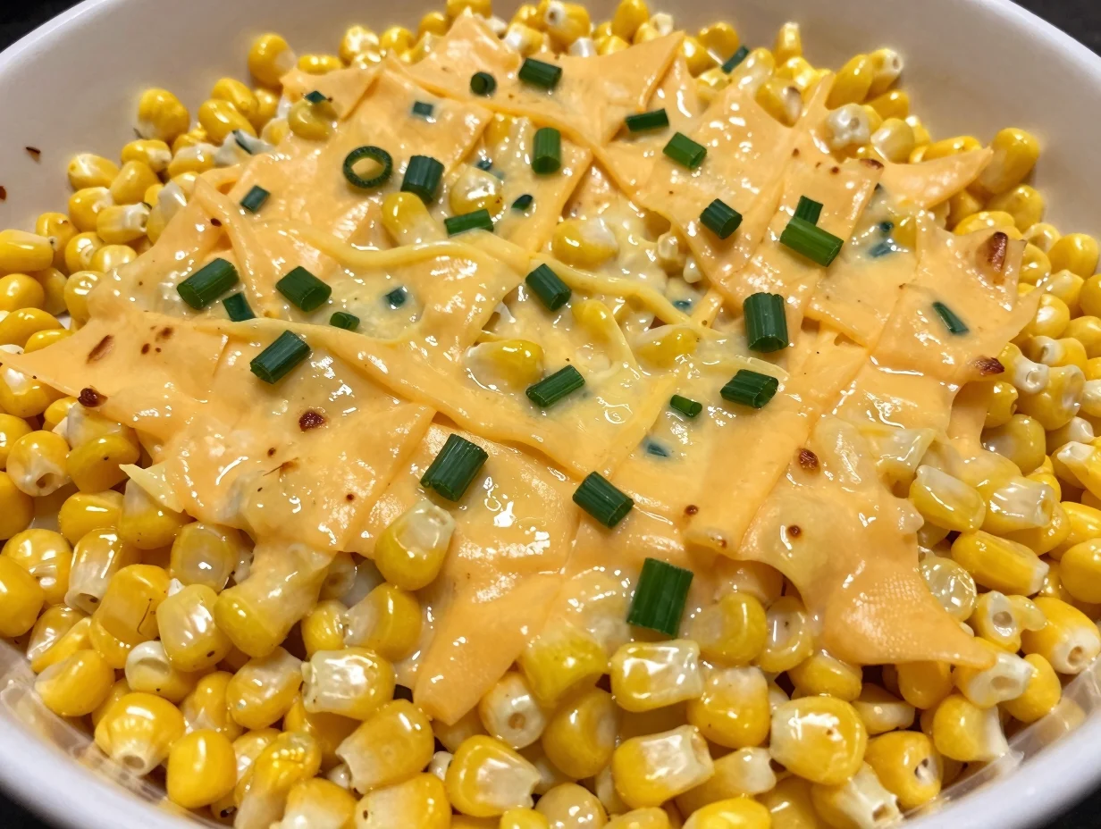 Corn and Cheddar Casserole