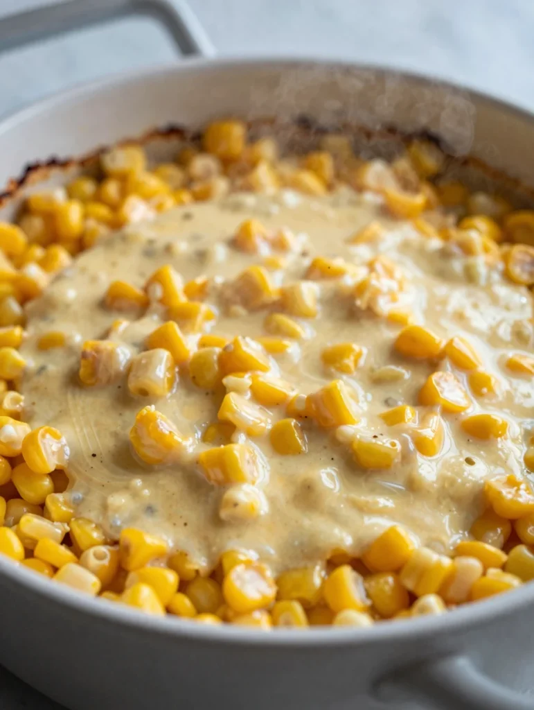 Corn and Cheddar Casserole
