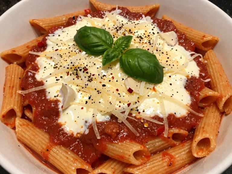 Creamy Tomato Pasta Bake