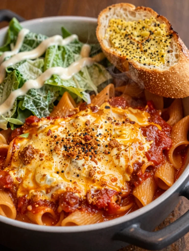 Creamy Tomato Pasta Bake
