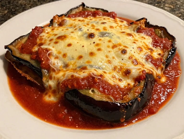 Eggplant Parmesan Bake