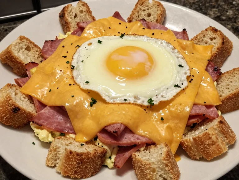 Ham and Cheese Strata